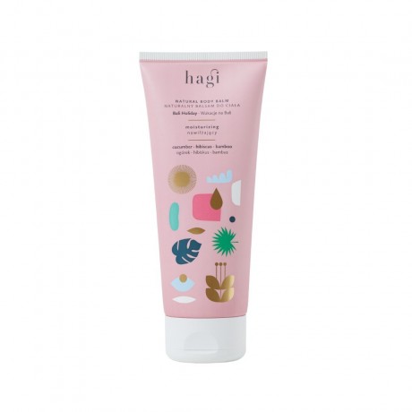 Hagi Cosmetics NATURAL BODY BALM BALI HOLIDAY MOISTURIZING  НАТУРАЛЬНЫЙ БАЛЬЗАМ ДЛЯ ТЕЛА BALI ПРАЗДНИЧНЫЙ УВЛАЖНЯЮЩИЙ
