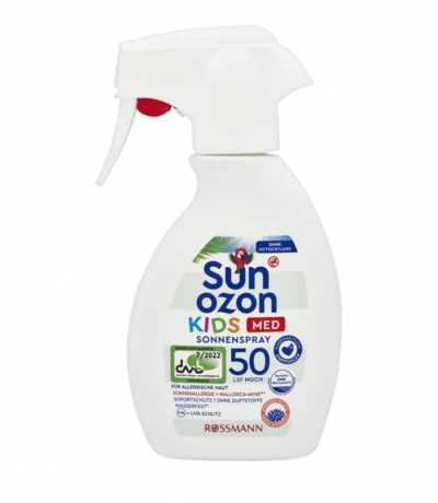 sunozon Kids Sonnenspray Kids LSF 50 Детский солнцезащитный спрей SPF 50  250 мл