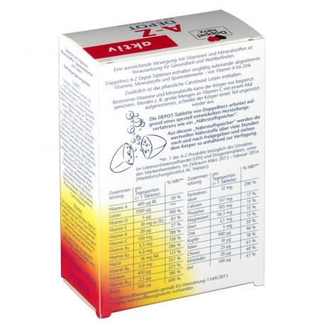 Doppelherz (Доппельхерц) aktiv A-Z Depot Tabletten 40 шт