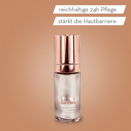 JEAN D'ARCEL emulsion lifting immediat MULTIBALANCE Gesichtsfluid sorgt fur deutlich verfeinerte Porenoptik эмульсионный лифтинг немедленного действия MULTIBALANCE флюид для лица значительно сужает поры