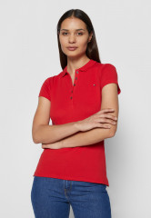 Tommy Hilfiger HERITAGE SHORT SLEEVE Polo shirt apple red HERITAGE SHORT SLEEVE Рубашка поло яблоко красное