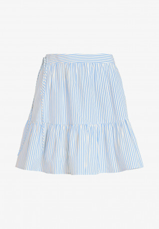 Tommy Hilfiger STRIPE TIERED MINI Mini skirt summer pop prep stp vessel blue STRIPE TIERED MINI Мини-юбка летний поп prep stp судно синее