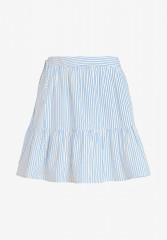 Tommy Hilfiger STRIPE TIERED MINI Mini skirt summer pop prep stp vessel blue STRIPE TIERED MINI Мини-юбка летний поп prep stp судно синее