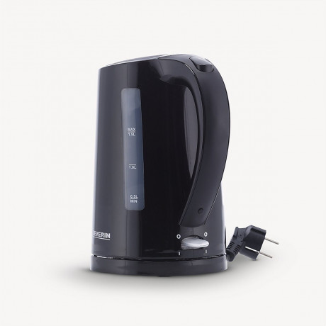 Severin Severin Wasserkocher WK 3498, 1.5 l, 2200 W, kabellos schwarz Чайник Severin WK 3498, 1,5 л, 2200 Вт, беспроводной