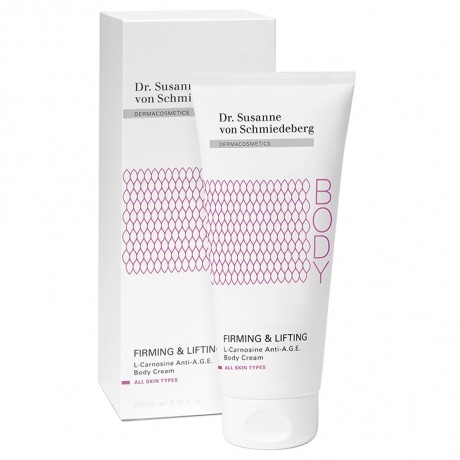 Dr. Susanne von Schmiedeberg FIRMING & LIFTING L-Carnosine Anti-A.G.E. Body Cream УКРЕПЛЯЮЩИЙ И ПОДТЯГИВАЮЩИЙ L-карнозин Anti-A.G.E. крем для тела