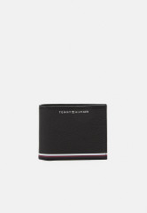 Tommy Hilfiger CENTRAL MINI WALLET UNISEX Wallet black ЦЕНТРАЛЬНЫЙ МИНИ-КОШЕЛЕК УНИСЕКС Бумажник черный