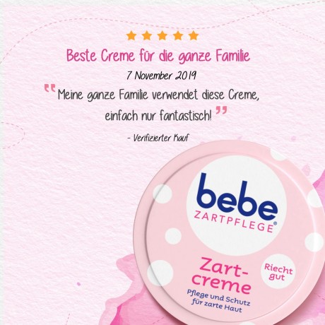 bebe Zartpflege Zartcreme  нежный крем 150мл