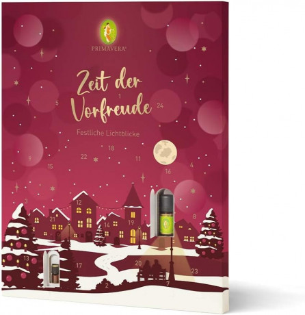 PRIMAVERA Scented Advent Calendar Адвент-календарь Primavera 2025, 24 ароматных сюрприза с эфирными маслами и органическими маслами