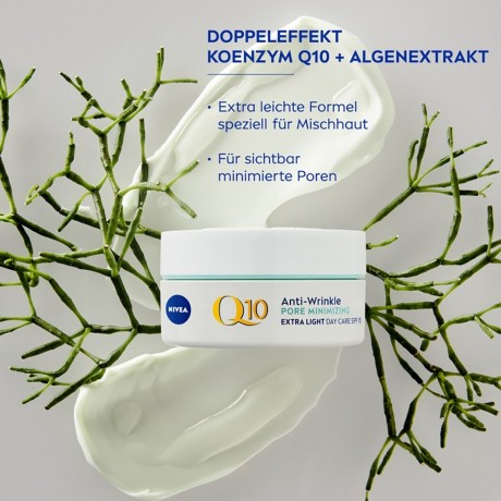 Nivea Q10 Power Anti-Falten + Porenverfeinerung Tagespflege  Q10 Power Дневной уход против морщин + очищение пор