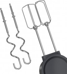 Grundig Grundig Handmixer Delisia NovusTM HM 7140, 500 W, Hochwertiger Edelstahlkorpus; Soft Start: Antispritz-Funktion  Ручной миксер Grundig Delisia NovusTM HM 7140, 500 Вт, корпус из высококачественной нержавеющей стали; Плавный пуск: функция защиты от