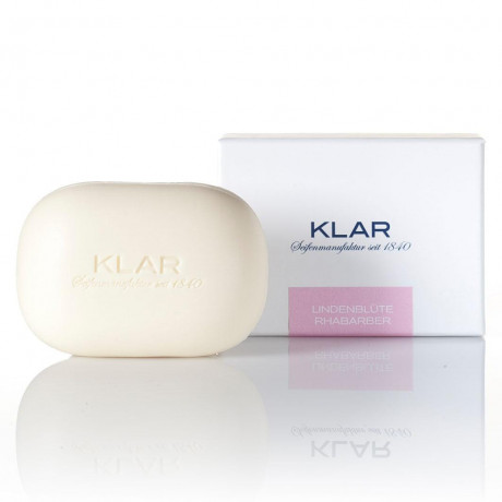 Klar Seifen Seife Lindenblute & Rhababer Мыло с липовым цветом и ревенем