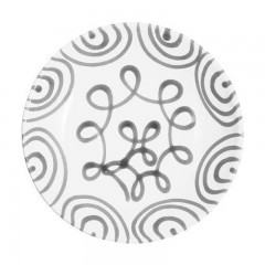 Gmundner Keramik Gmundner Keramik Graugeflammt Suppenteller Cup d: 20 cm / h: 4,4 cm Керамическая чашка для супа Gmundner серого цвета с пламенем д: 20 см / высота: 4,4 см