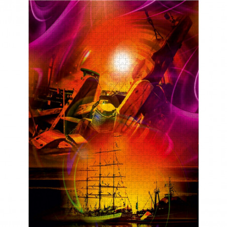 CALVENDO Puzzle CALVENDO Puzzle Romance des Segelns Пазл CALVENDO Puzzle Романтика парусного спорта