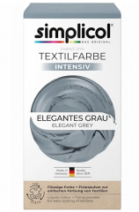 Simplicol Intensive SET Nacht-Blau+Wald-Grun+Elegant Grey, Набор красок 3 уп Simplicol: Краска для ткани синяя Nacht-Blau, зелёная Wald-Grun и серая Elegant Grey интенсивная, жидкая, для стиральной машины, 450 мл + фиксатор 1200 г