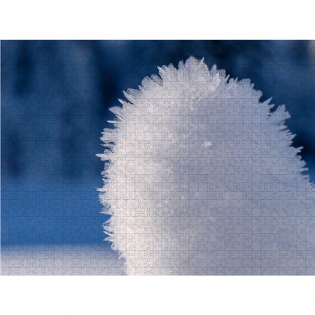 CALVENDO Puzzle CALVENDO Puzzle Kunstvoller Schneeball Пазл CALVENDO Puzzle Художественный снежок