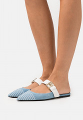 Tommy Hilfiger POINTY FEMININE MULE Mules denim ЖЕНСКИЕ МЮЛИ POINTY Мюли джинсовая ткань