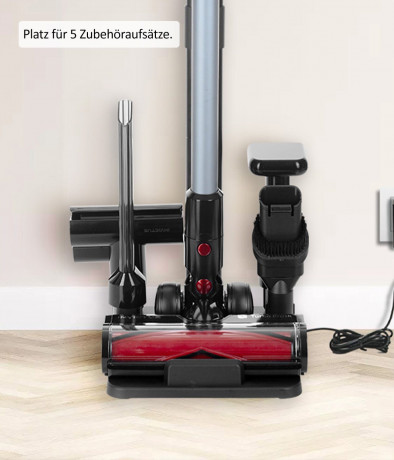 Genius Genius Akku-Bodenstaubsauger INVICTUS X9 FACELIFT Aufbewahrungsstation mit Ladefunktion  Беспроводной пылесос Genius INVICTUS X9 FACELIFT с функцией зарядки