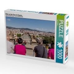CALVENDO Puzzle CALVENDO Puzzle Blick auf die Plaza de Espana Пазл CALVENDO Puzzle Вид на площадь Испании