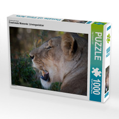 CALVENDO Puzzle CALVENDO Puzzle Emotionale Momente: Lowengesichter Пазл CALVENDO Puzzle Эмоциональные моменты: львиные морды