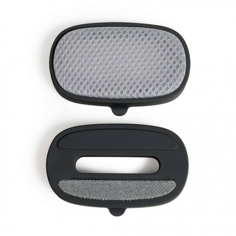 LIVOO LIVOO Dampfburste Kompakt-Dampfglatter 800 W Schwarz und Weiss  Компактная паровая щетка LIVOO, 800 Вт, черно-белая