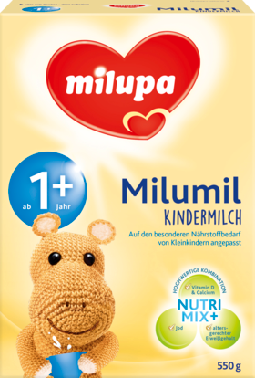 Milupa Milumil Молоко для детей 1+ с 1 Года	, 550 г