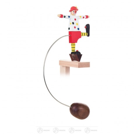 Spielzeug Schaukelfigur Clown Игрушечный клоун-качалка