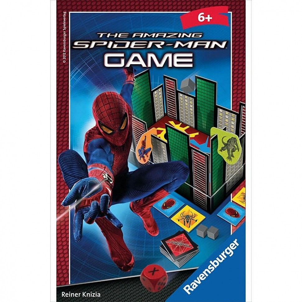 Купить Ravensburger The Amazing Spider-Man Game Удивительная игра про  Человека-паука в интернет-магазине Diskontshop.eu Германия всего за 3 859  руб. в