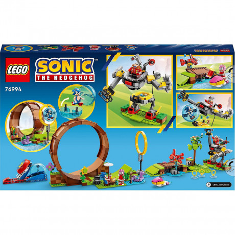 LEGO Sonic 76994 Sonics Looping-Challenge in der Green Hill Zone Конструктор Лего Соник 76994 Испытание Зоны Зеленого холма Соника