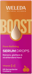 WELEDA Pore Refining Serum Drops, 30 ml, Капли-сыворотка Pore Refining с витаминами C и E и ферментированной клюквой для кожи с несовершенствами, 30 мл