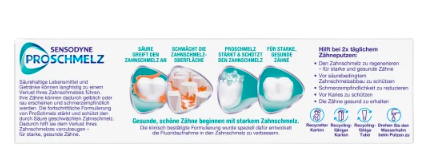 Sensodyne Zahnpasta ProSchmelz Zahnschmelzschutz, Сенсодин Зубная паста с защитой эмали, 75мл