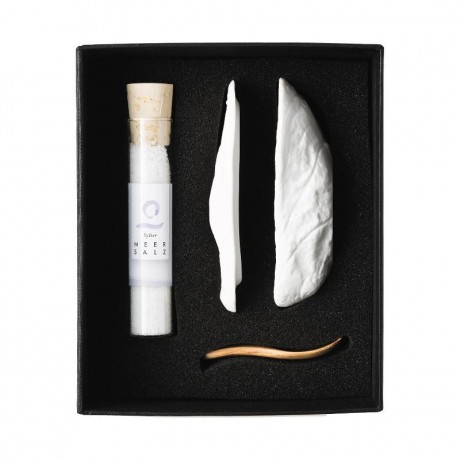 Rosenthal Rosenthal Papes Salz Auster Austerndose Weiss matt - Perlmutt Set 3-tlg. Rosenthal Papes salt oyster oyster box белый матовый - перламутр набор 3 предм.