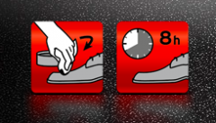 Erdal Schuhpflege Protect Original Lederfett farblos, Безцветный Крем для кожи с влагозащитной формулой, 150 мл 