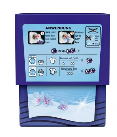 Lenor Vollwaschmittel Pods Aprilfrisch, 14 Wl, Капсулы для стирки Ленор 3 в 1 Апрельская свежесть, 14 шт