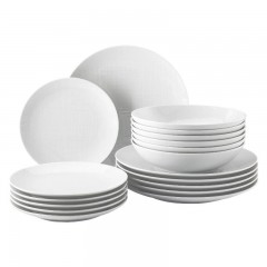 Rosenthal Rosenthal Mesh Weiss Teller-Set 18-tlg. Набор тарелок Rosenthal Mesh Weiss 18 шт.