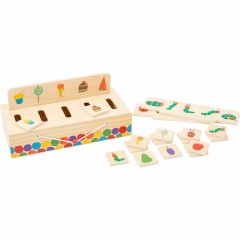 Small Foot Raupe Nimmersatt Bildersortierbox Коробка для сортировки картинок «Очень голодная гусеница»