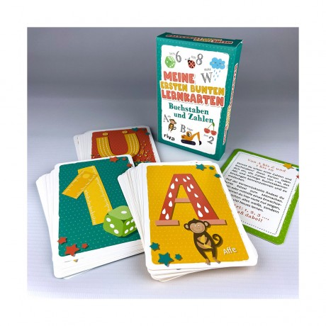 Riva Verlag Meine ersten bunten Lernkarten Мои первые красочные карточки.