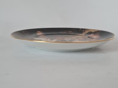 Lilien Porzellan Декоративная фарфоровая тарелка &quot;Молитва перед ужином&quot;, коллекционная номерная 5849, художник Ф. Дефреггер, 20 см, Германия, 1988г.