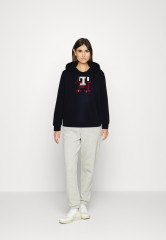 Tommy Hilfiger LARGE MONOGRAM TH Hoodie desert sky БОЛЬШАЯ МОНОГРАММА TH Толстовка с капюшоном небо пустыни