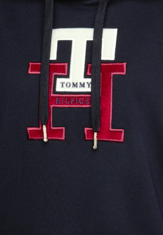 Tommy Hilfiger LARGE MONOGRAM TH Hoodie desert sky БОЛЬШАЯ МОНОГРАММА TH Толстовка с капюшоном небо пустыни