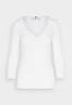 Tommy Hilfiger SLIM Long sleeved top white SLIM Топ с длинными рукавами белый