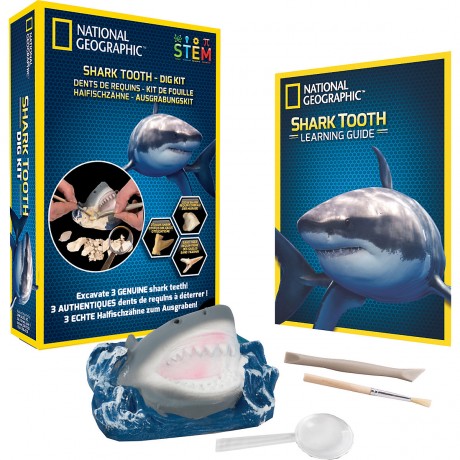 National Geographic National Geographic Ausgrabungsset Haifischzahne Набор для раскопок зубов акулы National Geographic