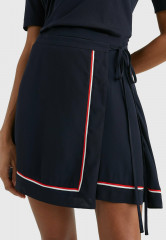 Tommy Hilfiger SIGNATURE TAPE A-line skirt desert sky SIGNATURE TAPE Юбка А-силуэта небо пустыни