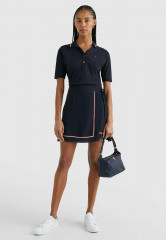 Tommy Hilfiger SIGNATURE TAPE A-line skirt desert sky SIGNATURE TAPE Юбка А-силуэта небо пустыни