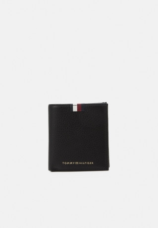 Tommy Hilfiger LEA TRIFOLD UNISEX Wallet black LEA TRIFOLD UNISEX Бумажник черный