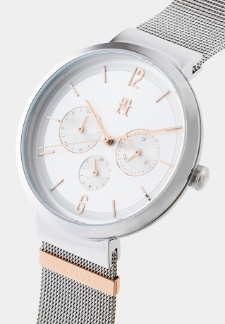 Tommy Hilfiger Chronograph watch silber Часы с хронографом серебро