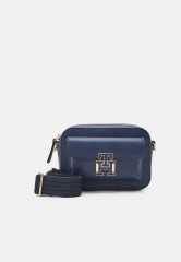 Tommy Hilfiger PUSHLOCK CAMERA BAG Across body bag space blue СУМКА ДЛЯ КАМЕРЫ PUSHLOCK Сумка через плечо космический синий