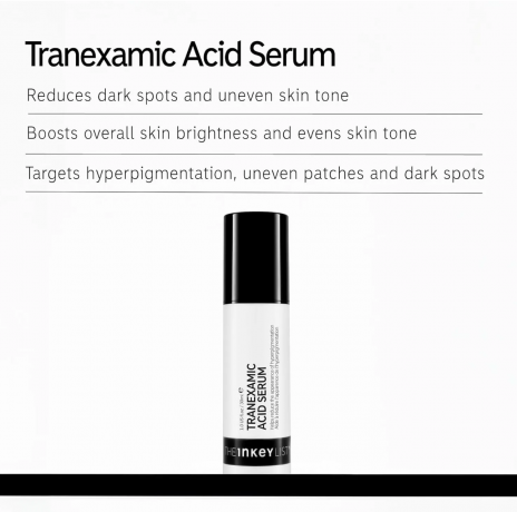 Сыворотка для лица The INKEY List Tranexamic Acid 2%, против пигментации и постакне, осветляющая сыворотка от тёмных пятен, выравнивание тона кожи, 30 мл