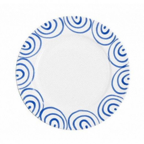 Gmundner Keramik Gmundner Keramik Blaugeflammt Speiseteller Gourmet d: 29 cm / h: 2,2 cm Gmundner керамическая тарелка для гурманов с синим пламенем д: 29 см / высота: 2,2 см