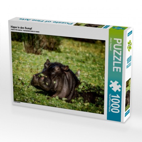 CALVENDO Puzzle CALVENDO Puzzle Hippo in den Sumpf Пазл CALVENDO Пазл Бегемот на болоте