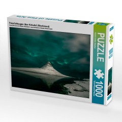 CALVENDO Puzzle CALVENDO Puzzle Polarlichtaugen uber Kirkufell (Westisland) Пазл CALVENDO Puzzle Aurora Eyes over Kirkufell (Западная Исландия)